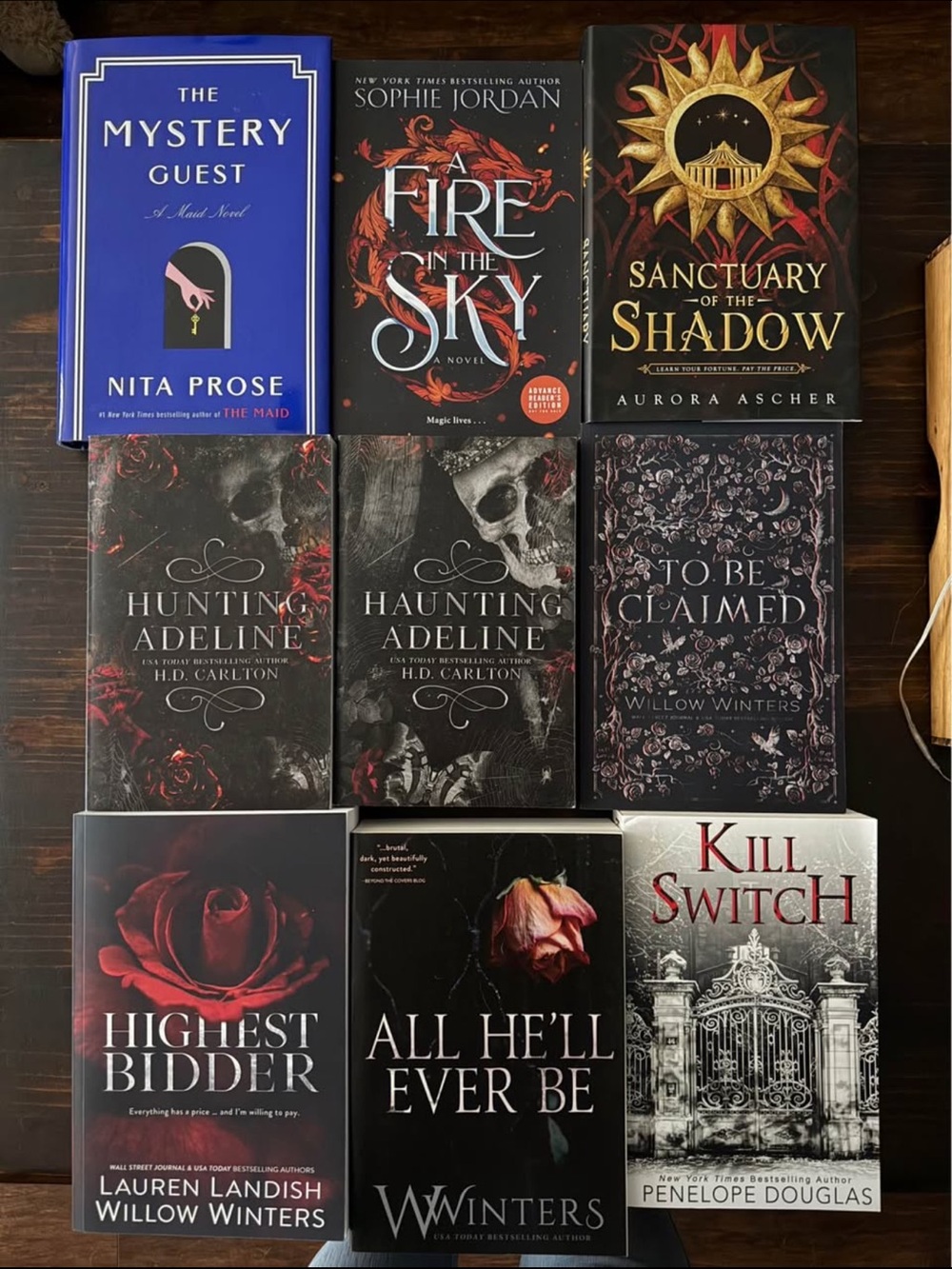 Assorted Paperback Book Lot - Gothic & Dark Fantasy Covers